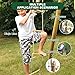 MUXHEL 1 Pcs 6.5 Ft Climbing Rope Ladder for Kids, Wooden Hanging Rope Ladder, Rope Ladder for Treehouse Outdoor and Indoor Swing Set Accessories