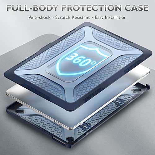 SEYMCY Cover Compatible with MacBook Pro 13 inch Case 2022 2020 2018 - Image 2