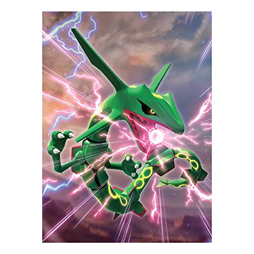 Pokémon Sammelkartenspiel: V-Kampfdeck Bundle Rayquaza vs. UHaFnir (eins zufällig ausgewählt), Kartenspiel, ab 6 Jahren, für 2 Spieler, über 10 Minuten Spieldauer – Bild 5