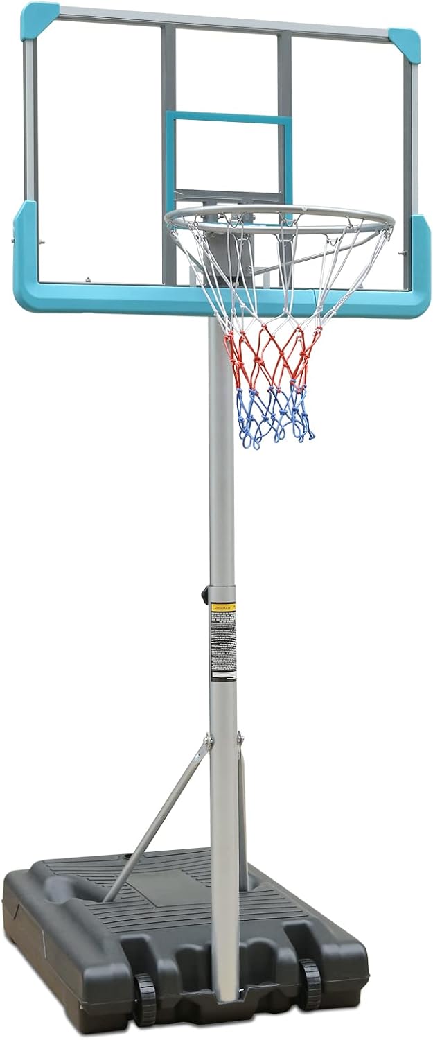 Rakon Portable Pool Basketball Hoop & Goal Basketball