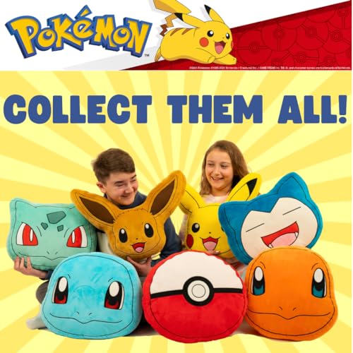 Image of Pokemon Squirtle Decorative Plush Pillow - Anime Bedding Accent for Kids - Super Soft, One Size - (Officially Licensed Product) by Franco