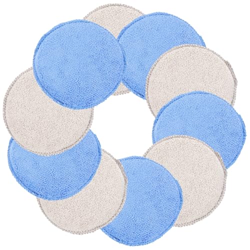 TOVINANNA 10pcs Car Washing Sponge Wax Applicator Pads Sponge Applicator Assorted Color Polishing and Drying for Windshields and Car Detailing