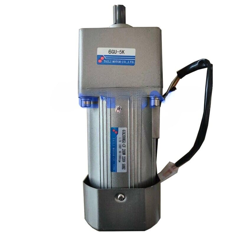 1PC New Speed Adjustment Gear Shaft Motor 6IK200RGU-CF/6GU5K 200W Shaft 18mm