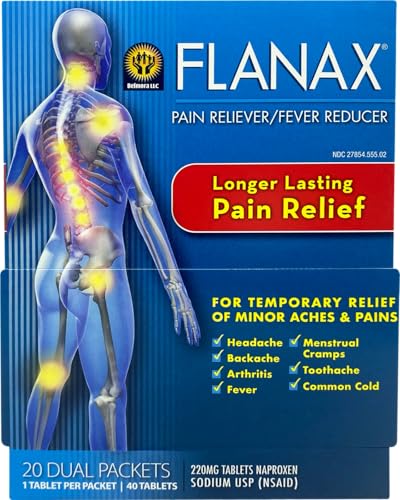 Flanax Pain Reliever Tablets 2ct Retail Dispenser