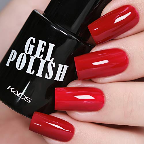 KADS Gel Nagellack, 9,5 ml/pcs 6 Farben tränken-weg UV-LED Gelpoliermittel Nail art Maniküre – Bild 7