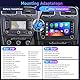 4G&64G 7 Autoradio Bluetooth Für VW Golf 5 6 Polo Passat Skoda Touran Tiguan Seat Wireless Carplay Android Auto,WiFi GPS Navi HiFi RDS/FM Radio 2 din mit AHD Rückfahrkamera/DVR/Canbus