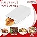 Concession Essentials 4lb White Paper Bags - Pack of 150ct. White Paper Lunch Bags. Great for Holiday Cookie Bags and Arts and Crafts., (CEwhite4lbPaperBag-150CT)