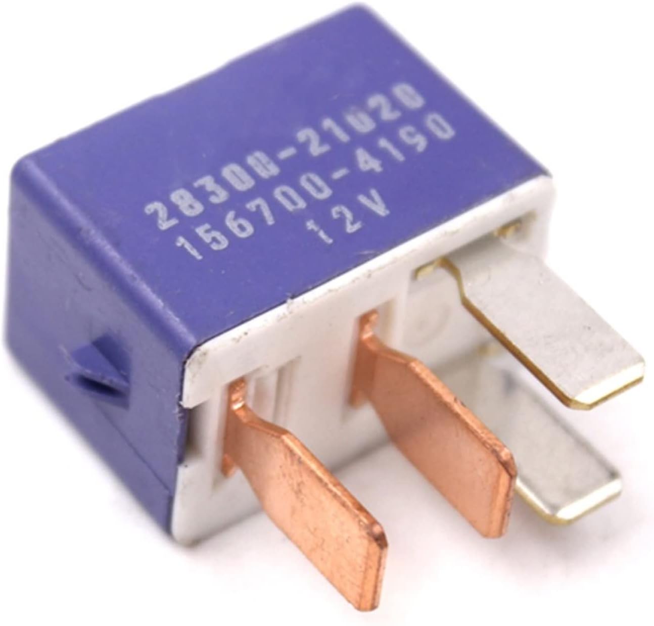 for & 28300-21020 156700-4190 12V 4-Pin Blue-Purple Starter Relay