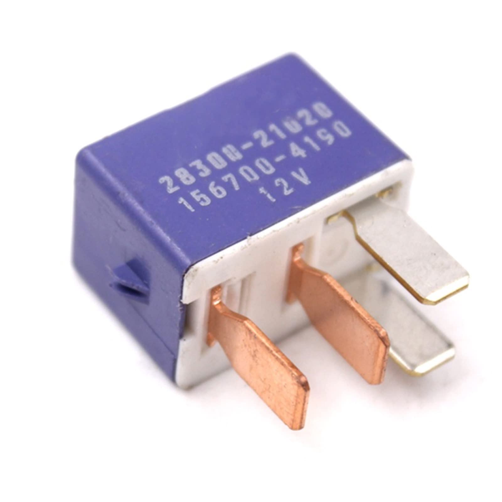 QEFHSVVZE for & 28300-21020 156700-4190 12V 4-Pin Blue-Purple Starter Relay