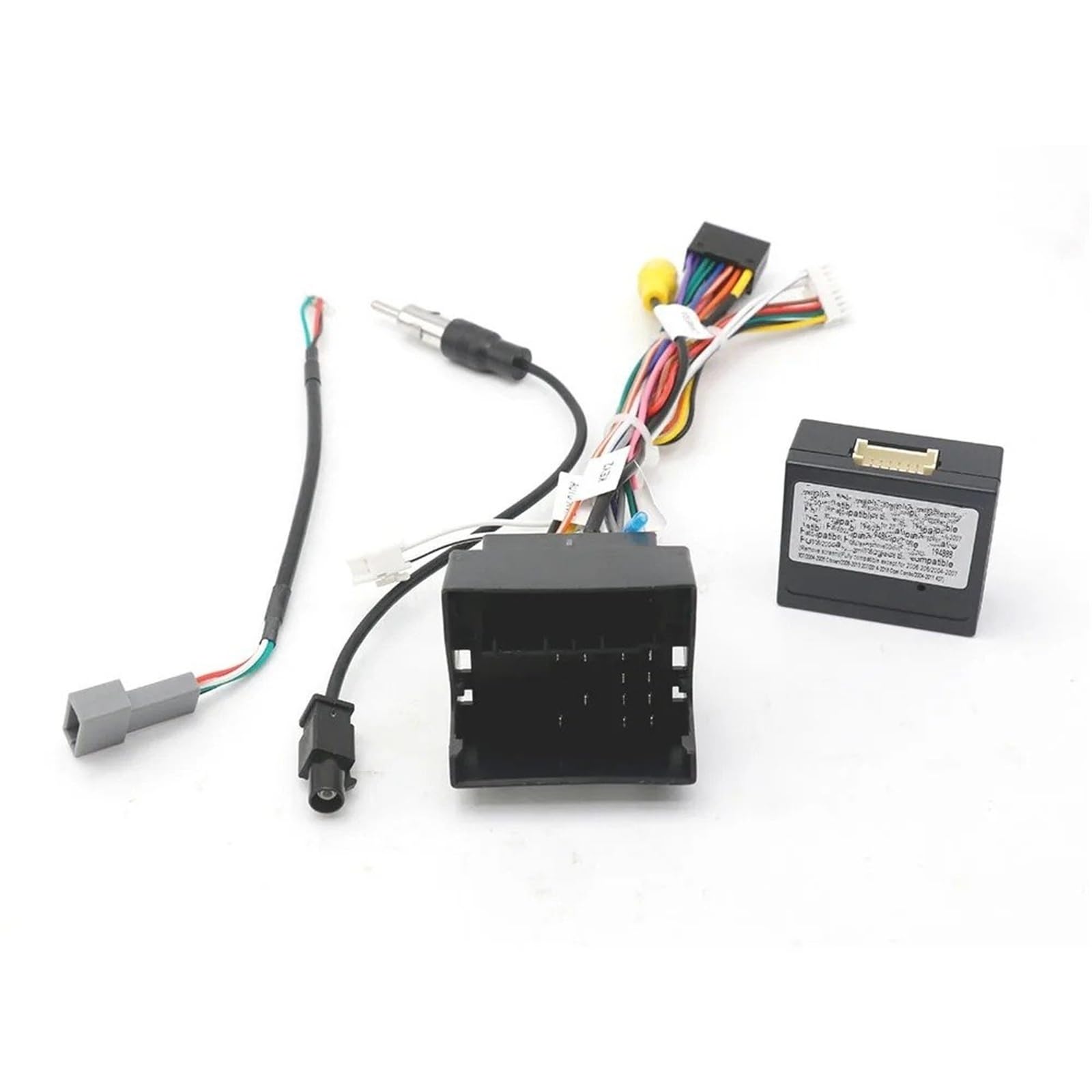 Adaptador De Fascia para Marco Coche 9 Pulgadas, Caja Canbus, Kit Panel Radio Android para Fiat Scudo 2007-2016 Marco Panel Radio Coche