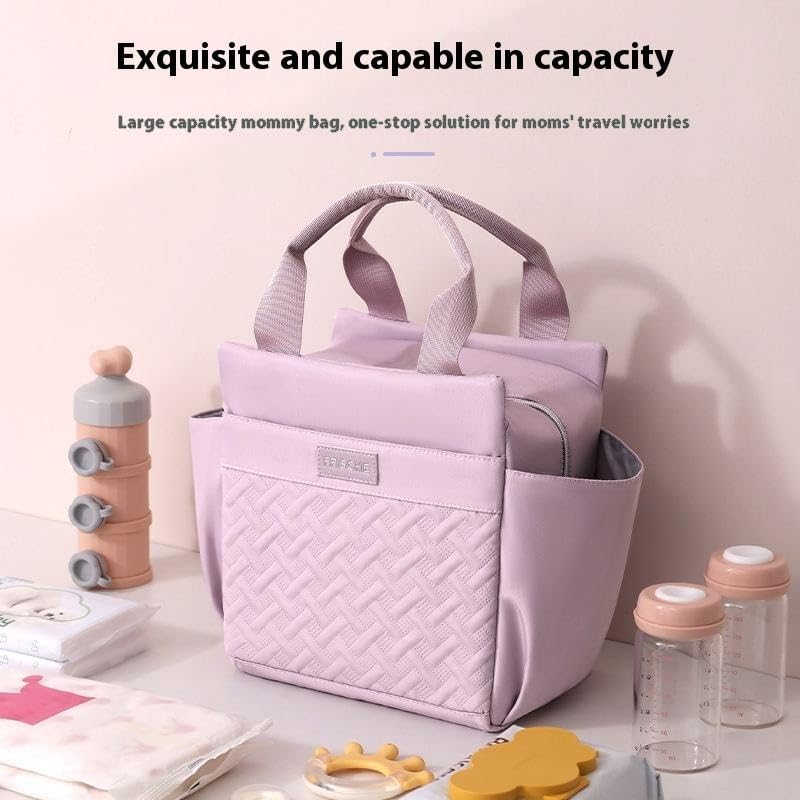 Image of Lunch Bag for Kids, Lunch Bag for Office Men, Women and Kids, Canvas Tiffin Bags for School, Picnic, Work, Carry Bag for Lunch Box and Water Bottle (Green C)
