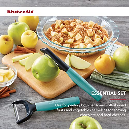 KitchenAid Universal Euro Y Peeler, Set Of 2, Aqua - image 3