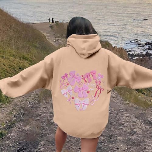 Sudadera con capucha para mujer de invierno holgada y muy cálida 3