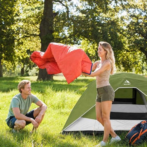 Camping Tent,2/4/6 Person Tent with Rainfly & Large Mesh Windows, Waterproof, Easy Setup - Tents for Family,Camping, Hiking,Backpacking and Outdoor image 8