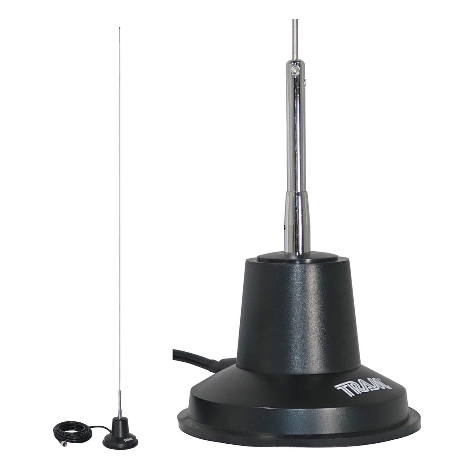 K40 Cb Antenna TRAM 3-B-HC 1,500-Watt 26 MHz To 29 MHz Fiberglass Whip ...