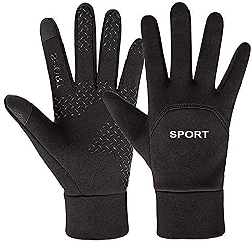 COZOME Guantes cálidos de Invierno a Prueba de Viento Guantes de Pantalla táctil para Clima frío con diseño Antideslizante para Ciclismo al Aire Libre, Caza, Escalada (M) Cover
