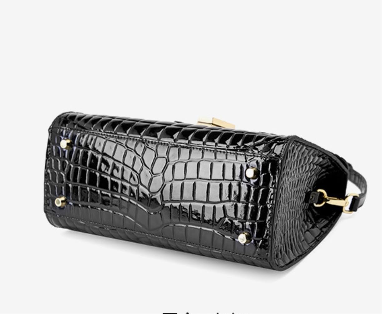 Bolso de Mano Bolso De Mujer Vintage Hombro Ajustable Bolsos Dama Bolsos Mujer(A)