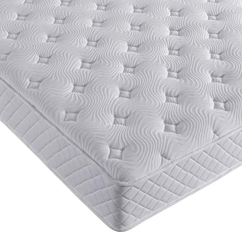 Boxspringbett 140×200 V6 mit Taschenfederkern und Bonellfederkern