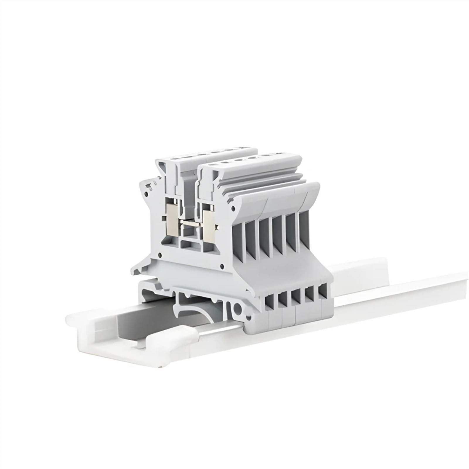 100 pièces UK-1.5N fil conducteur Din Rail bornier universel vis connexion fil connecteur bloc bornier bloc 16awg