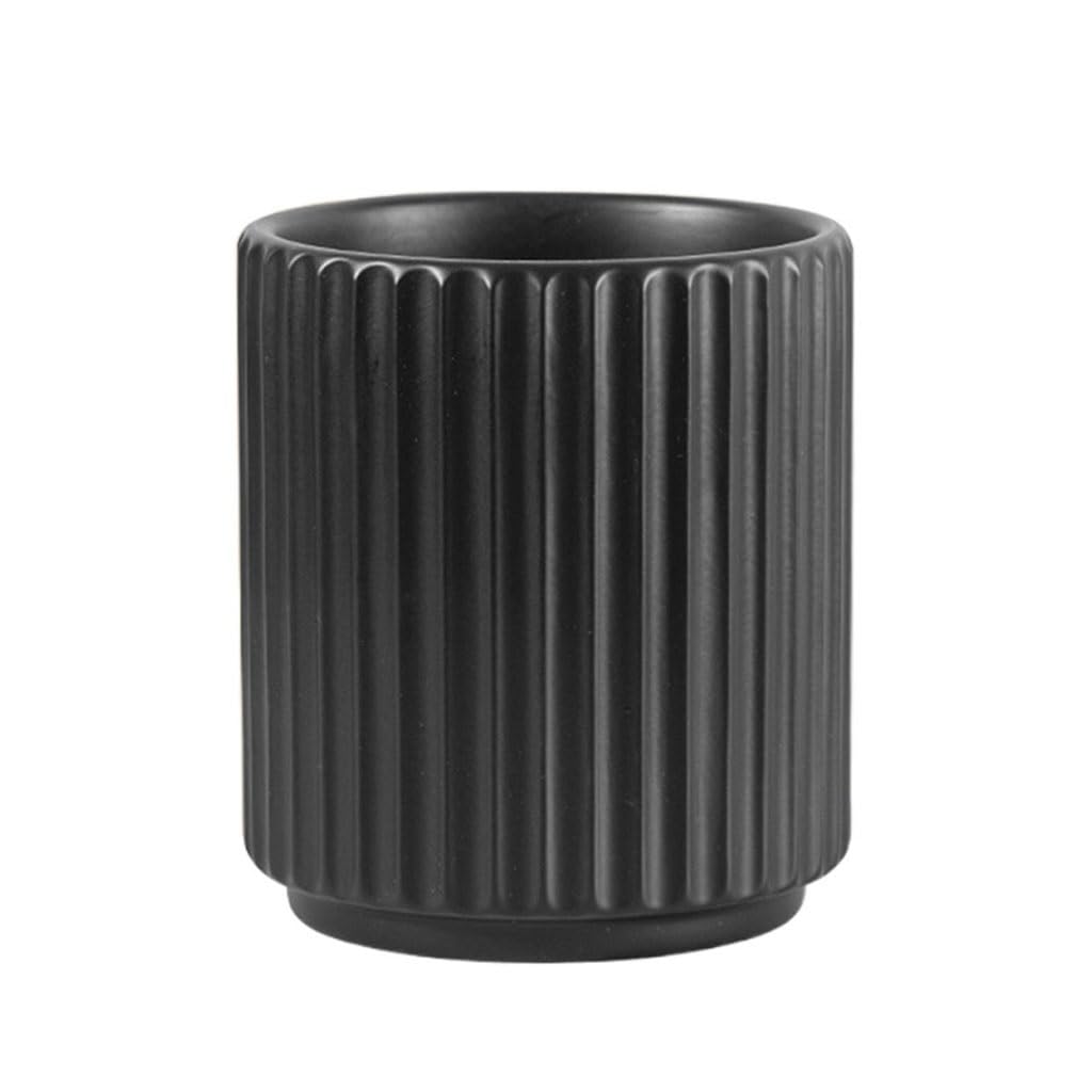 GELASIGE Flower Pots Nordic Simple Ceramic Flower Pots, Creative Personalized Flower Pots, Home Plant Flower Pots, Pots And Pots Outdoor Flower Pots(A)