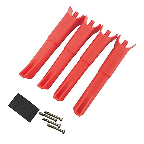 B2W Accessories Upgraded Landing Gear for Force1 Contixo F18 MJX B2 B2W B2C Bugs 2 RC Quadcopter Drone (Color: Red)