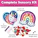 Creativity for Kids Pom Pom Pictures: Magical - Rainbow and Unicorn Sensory Toy Boards (8