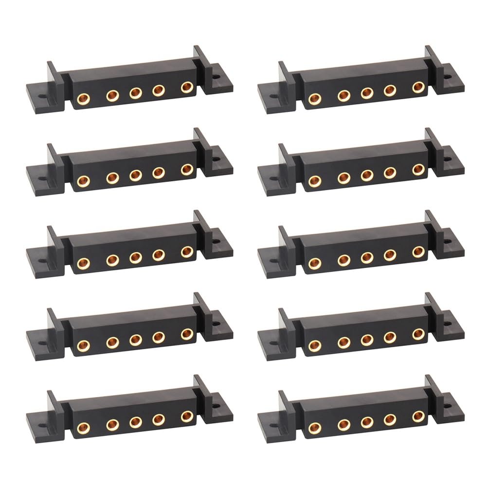 Plaque 10 pièces V Mount – pour caméras BP, DIY connecteur Noir