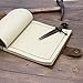 ATAZUA Yuwu Leather Journal Genuine Leather Bound Journal - Vintage Handmade Leather-Bound Notebook for Writers, Travelers, and Executives - Classic Crazy Horse Leather Gift for Men and Women