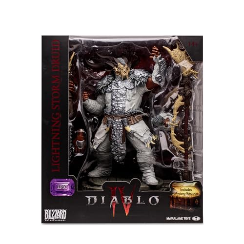 McFarlane Diablo IV Collection, Escultura Epica Druida, Figura