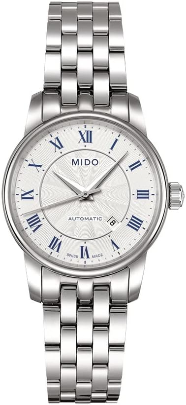 MIDOBaroncelli M7600.4.21.1 Women's Watch Analogue Automatic Stainless Steel, Silver, Bracelet, Silver, Bracelet