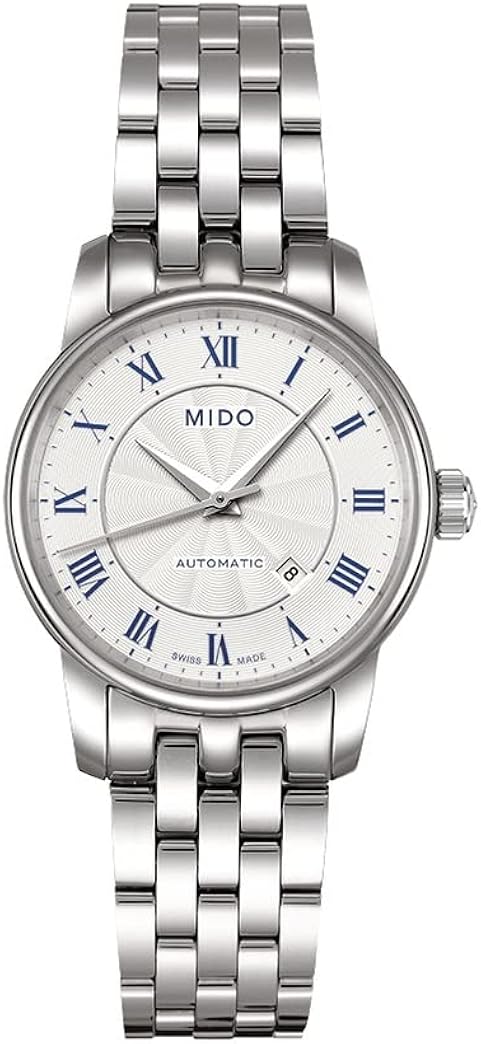 MIDO – Orologio da polso donna Baroncelli analogico automatico in acciaio inox m7600.4.21.1 MIDO – Orologio da polso donna Baroncelli analogico automatico in acciaio inox m7600.4.21.1