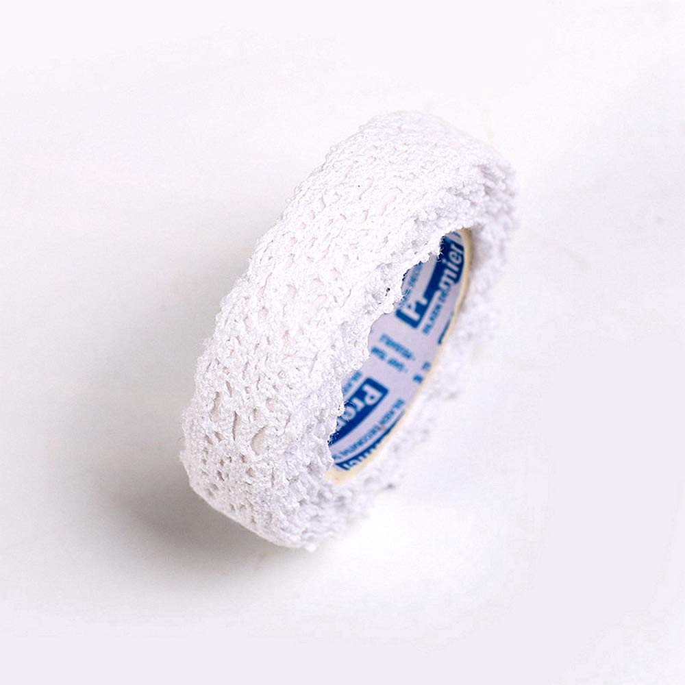 6 Rouleaux De Ruban De Dentelle Auto-adhésif Blanc Vintage