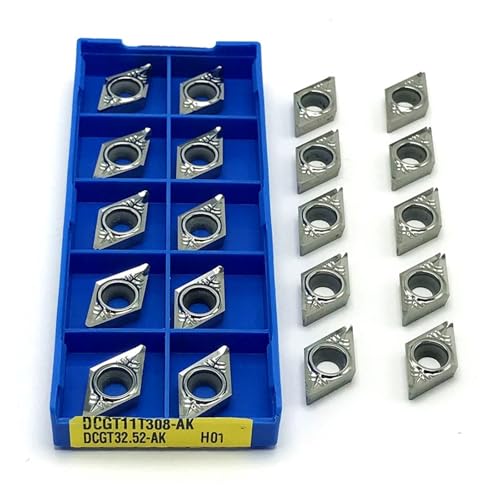 DCGT11T308 AK H01 Herramientas de torneado aluminio miniatura 4