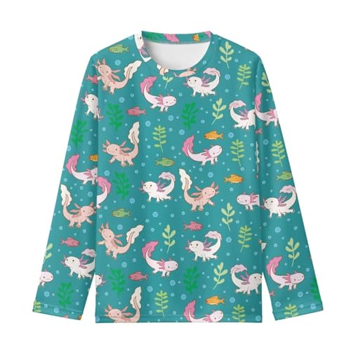 Casual T-Shirts for Girls Crewneck Soft Tee Lightweight Loose Clothing Schools Comfy Tops 3-16Years4