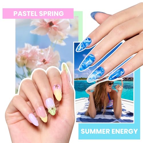 Image of Beetles Gel Nail Polish Kit with U V Light, 100 Colors Gel Polish 133 Pcs Nail Stuff Kit for All Seasons with Base and Matte&Glossy Top Coat Infinite Inspirations Soak Off Gifts for Women