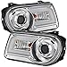 Spyder Auto 5075666 Projector Style Headlights Chrome/Clear