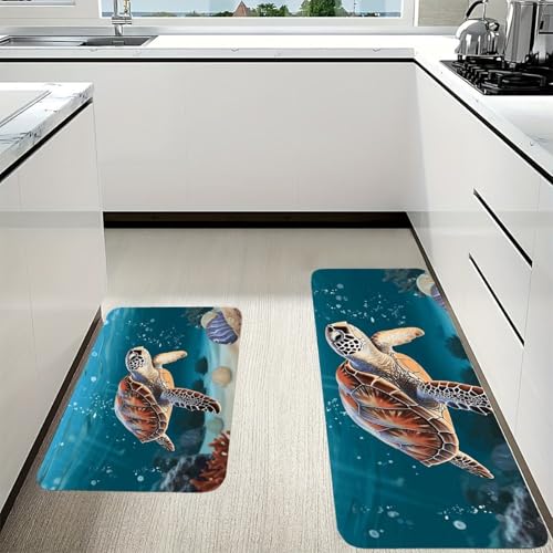 Tapete de cocina lavable para proteger el suelo de salpicaduras con suavidad 5