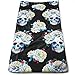 Produktbild Osmykqe Watercolor Skull Pattern Microfiber Personalized 3D Design Pattern Towel, Can Be Used for Hair Towel, Beauty Towel, Sports Towel, Car Towel, Furniture Towel,12x27.5'in