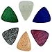 Ukulele Picks (6 Pack Multi Colors) - Uke Felt Pick Feltrum - Fits Hawaiian Uke Soprano Concert Tenor & Baritone by NewEights
