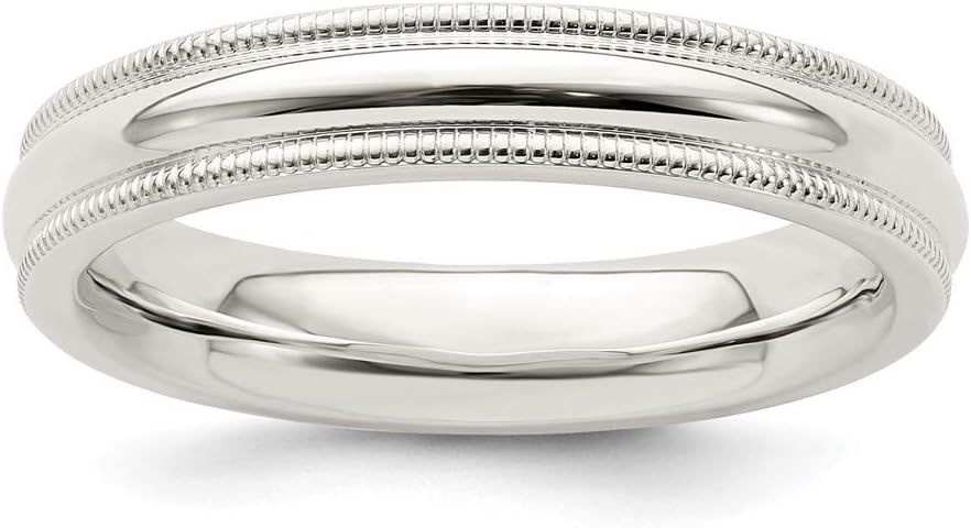 FB Jewels ソリッド925スターリングシルバー 9mm ロジウムメッキ 2インチ 延長ボックスチェーンネックレス並行輸入 FB Jewels ソリッドスターリングシルバー 4mm ミルグレイン 快適