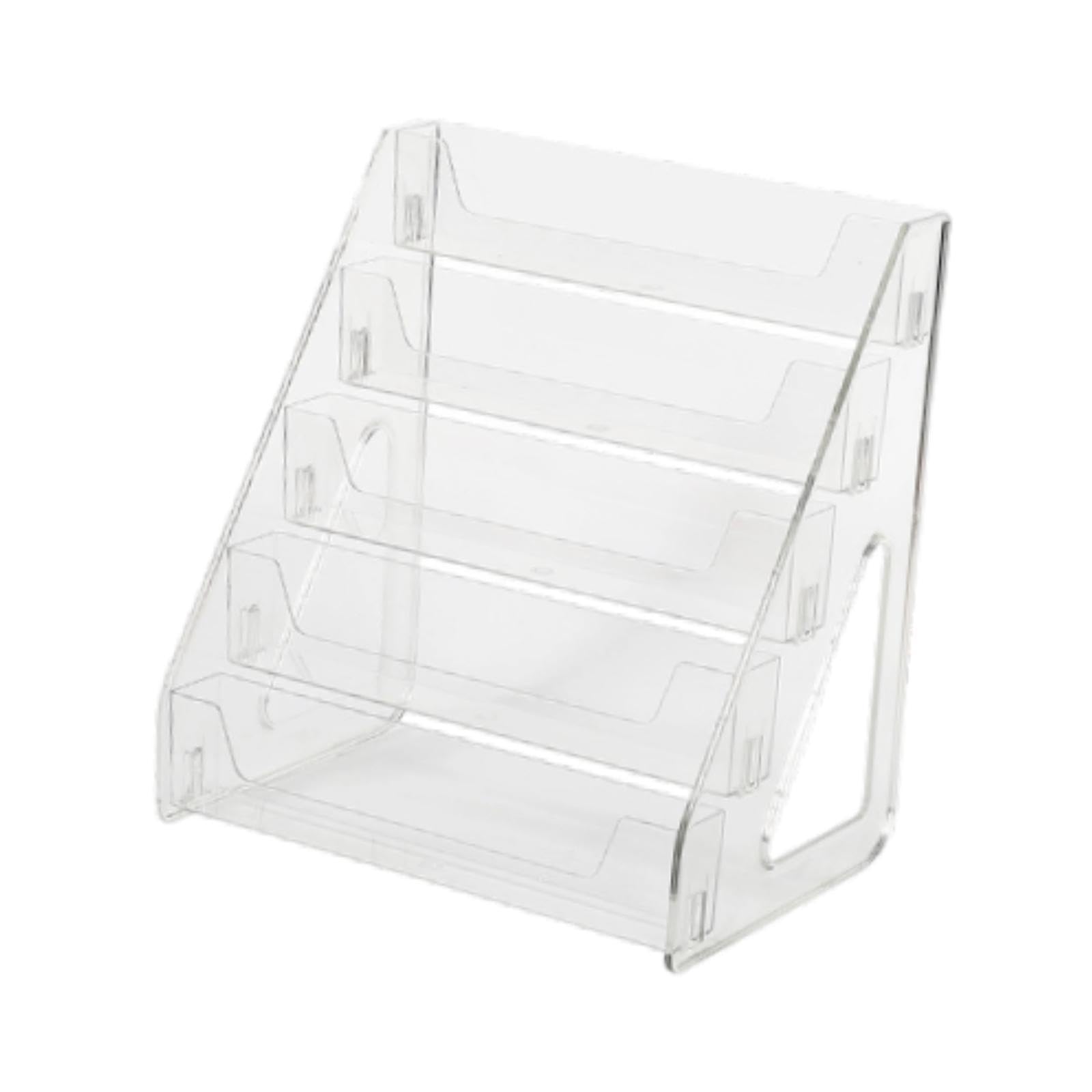 Acryl-Ständer mit 5 Ebenen, Anime-Halter für Arbeitsplatte, ätherische Öle, Tisch-Nagellack-Kollektionen, transparenter Organizer