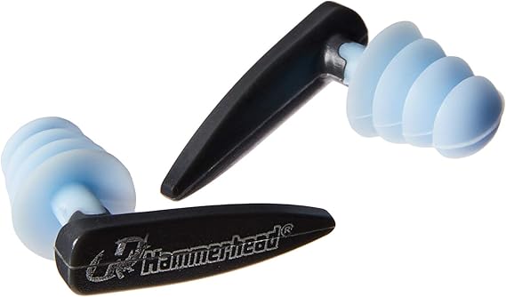 Protetor De Ouvido Premium Hammerhead Unissex Grafite/Azul ÚNICO 