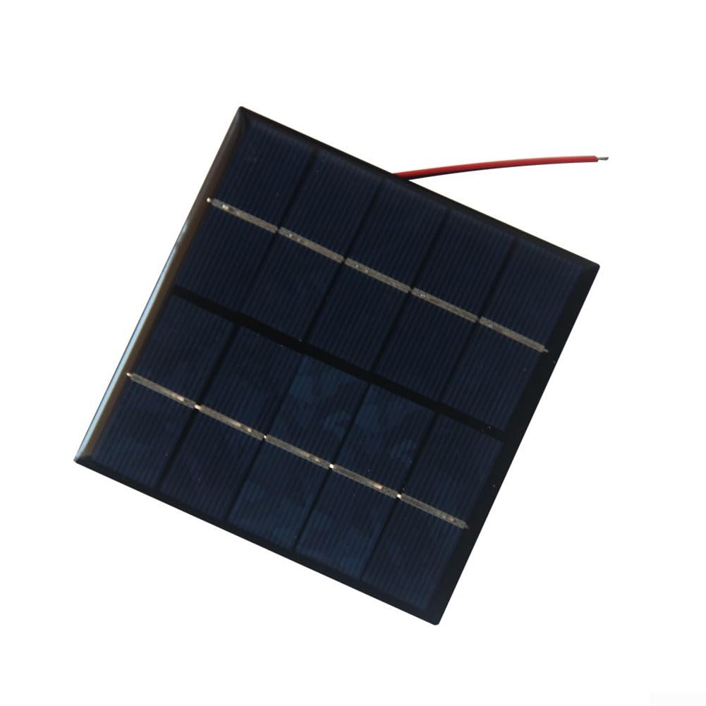 Source d'énergie fiable facilement connectable avec le câble de 12 à 15 cm des panneaux solaires de 1 2 W (1 pièce)