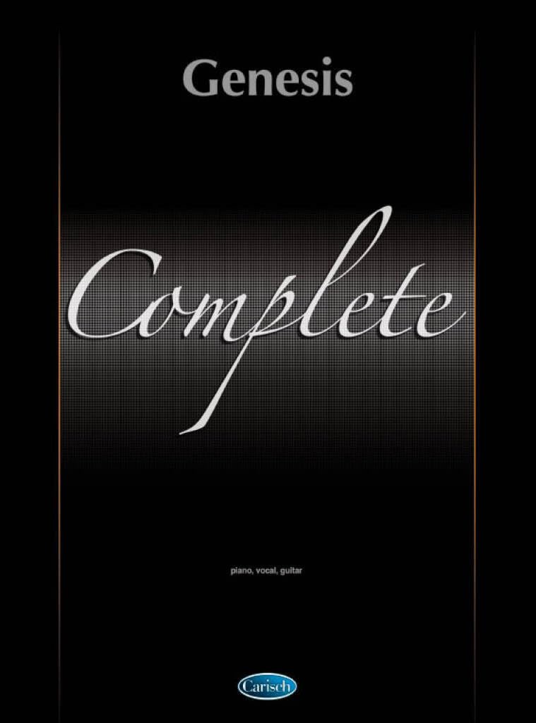 Genesis Complete (Piano Vocal Guitar)