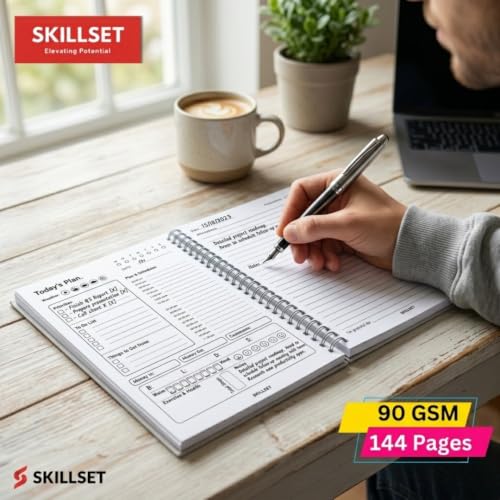 Image of To Do List Daily Planner Diary A5 Planner 144 Pages Goal Setting Journal