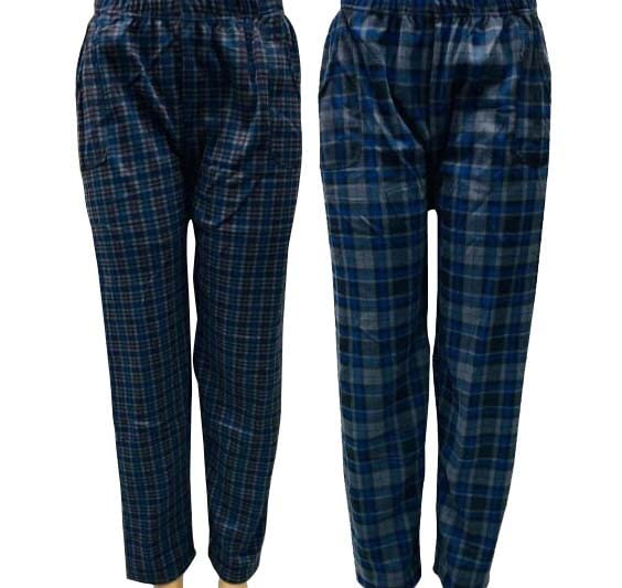 Womens Winter Plush Fluffy Pajama Pants Warm Fleece Lounge Pants Sleepwear Bottoms Free Size (Waist 28-34 Pack of 2) (MT-1)-image-8