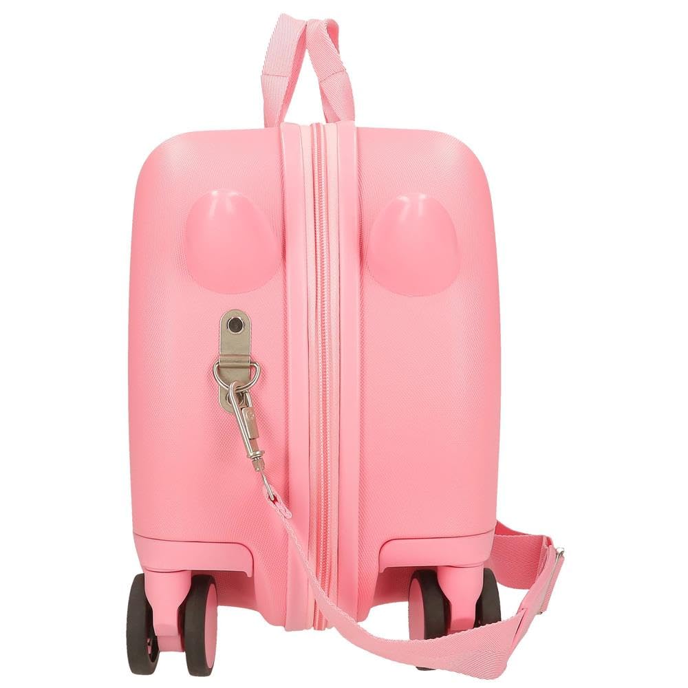 Valigia per bambini Enso Dreamer, in ABS, doppie ruote girevoli multidirezionali, chiusura a combinazione laterale per viaggiare in sicurezza, molteplici modalità di utilizzo