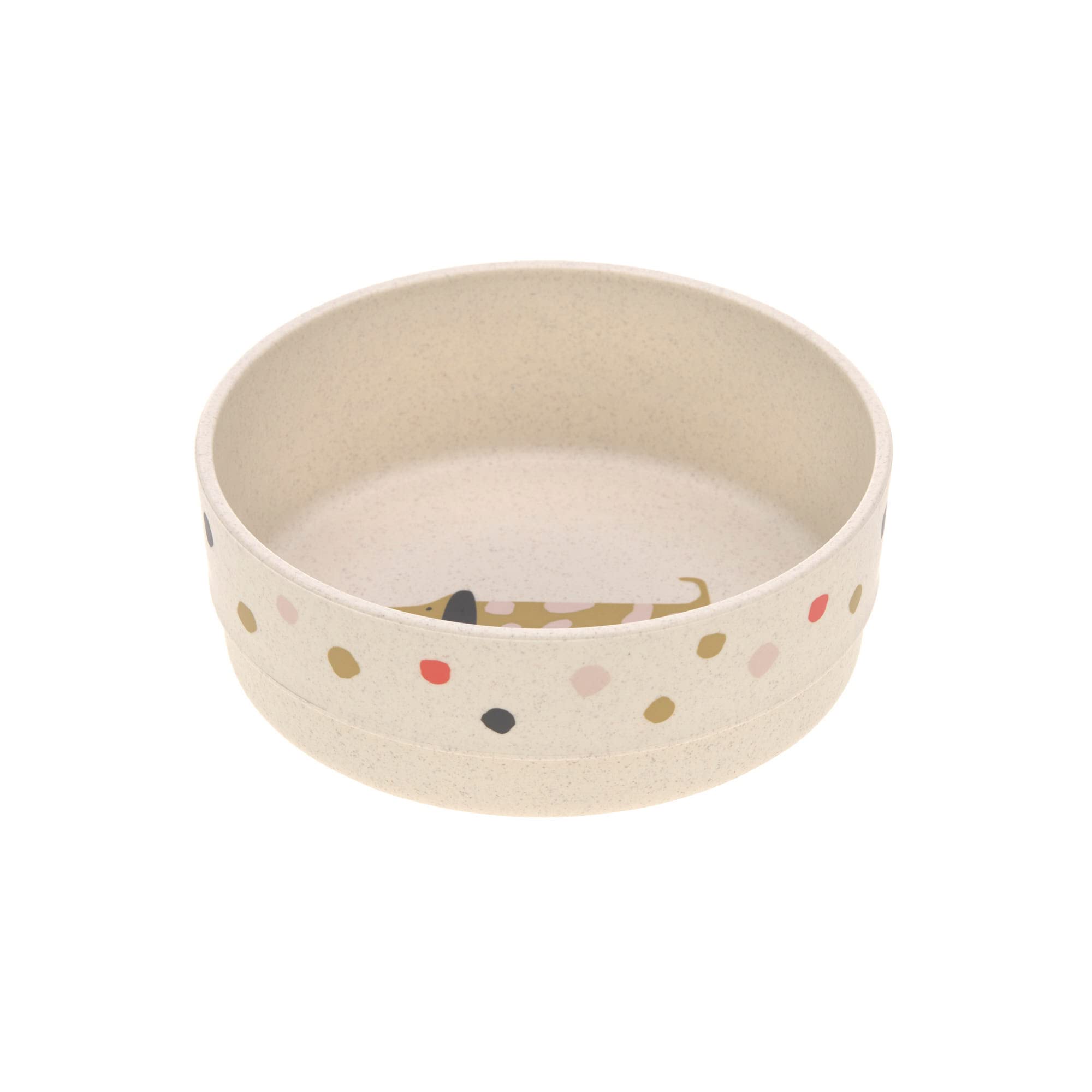 LÄSSIG Children's Bowl, Children's Crockery, BPA-Free, Bowl PP/Cellulose, Little Mateys, Spicy Orange