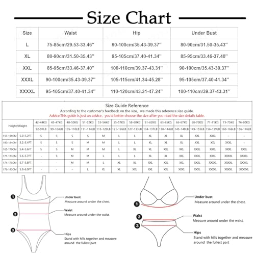 Maillot de bain ventre plat grande taille dissimulant les formes - 6