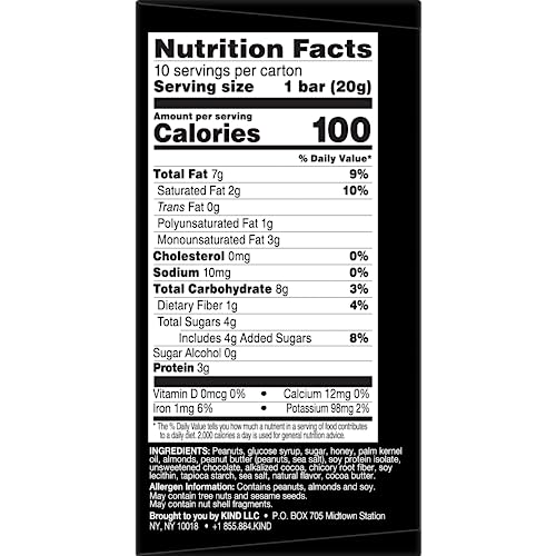 Kind Minis, Peanut Butter Dark Chocolate, 0.7 Oz (Pack Of 10) #TOP2